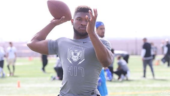 Michael Barrett: QB, Valdosta Lowndes (Ga), 5-11.5, 215, three stars. He passed for 4,640 yards and 45 TDs and ran for another 2,647 yards and 38 scores, making him the dual-threat QB that many schools coveted. STATUS: Committed.