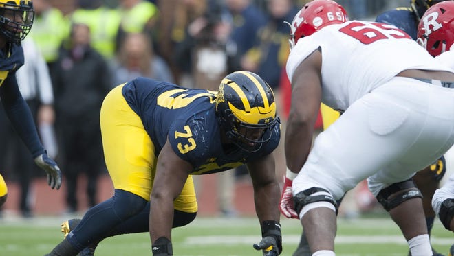 Michigan defensive lineman Maurice Hurst earned a spot on the Associated Press All-America first team.