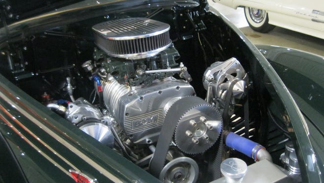 The Zephyr is equipped with a supercharged 454-inch Chevrolet engine that develops 650 horsepower.