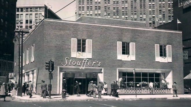 Before it entered the frozen food business, Stouffer's was a creamery and a restaurant in suburban Cleveland. It opened its first Detroit restaurant in 1929, and this new restaurant in 1949.