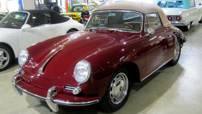 This stunning 1965 Porsche 356 C cabriolet: is one of several  in the collection.