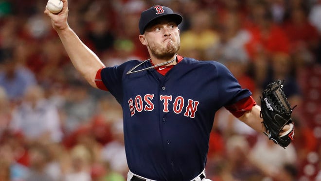 13. Addison Reed, RP, 29: In his seven-year career, he's been a bit of a vagabond, the Red Sox in 2017 being his fourth major-league team. So sometimes it's easy to forget how effective the right-hander has been, whether in the closer's role or a setup situation. He's top-shelf, no doubt. PREDICTION: Nationals, 3Y/$42M. UPDATE: Twins, 2Y/$16.75M.