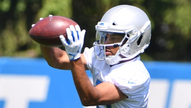 Lions receiver Golden Tate has at least 90 catches in each of the past four seasons.