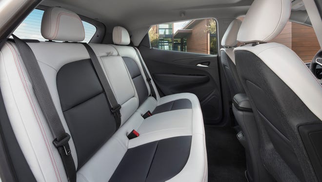 For all its cabin space, the Bolt’s biggest liability next to its competitive hatch set is its interior decor. Outfitted in full leather with carbon fiver and chrome accents, my preferred, manual Golf R funbox lists for $36k. Bolt doesn’t don leather until the top, $42k Premium trim.