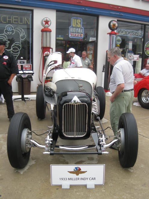 This recently completed 1933 Miller Indy Car replica belongs to Carter Crompton of Clio, Mich.