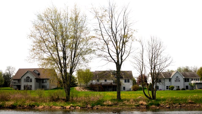 Homes on the Kalamazoo River were purchased from the owners by Enbridge after the spill. For many who lived along the affected 38-mile stretch of the Kalamazoo, the disaster meant health concerns, fish advisories, moving out of the area, loss of access to the river, loss of business and, in some cases, loss of their homes.