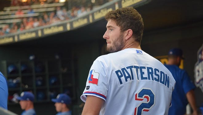 Michigan quarterback Shea Patterson spent some time with the Texas Rangers' Triple-A affiliate, the Round Rock Express, after being selected in June's MLB draft.
