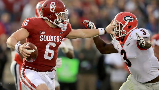 5. Denver: Baker Mayfield, QB, Oklahoma. The Broncos have tried to patchwork the quarterback position with Trevor Siemian and Paxton Lynch, but the Heisman Trophy winner could be the answer to getting the Broncos' offense back on track.