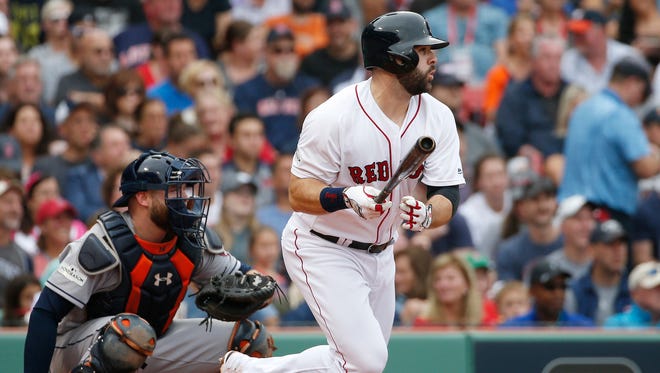 41. Mitch Moreland, 1B, 32: He strikes out too much and doesn't get on base enough, but the power makes up for it, as does Gold Glove-caliber defense. PREDICTION: A's, 2Y/$17M. UPDATE: Red Sox, 2Y/$13M.