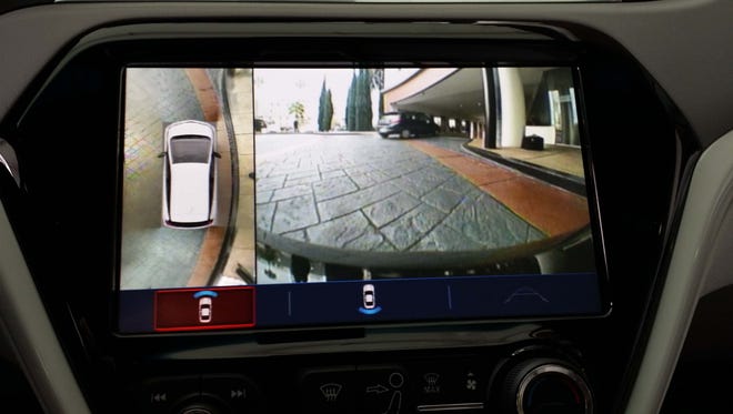 The Chevy Bolt comes with an optional, 360-degree camera to help maneuver the car in tight spaces.