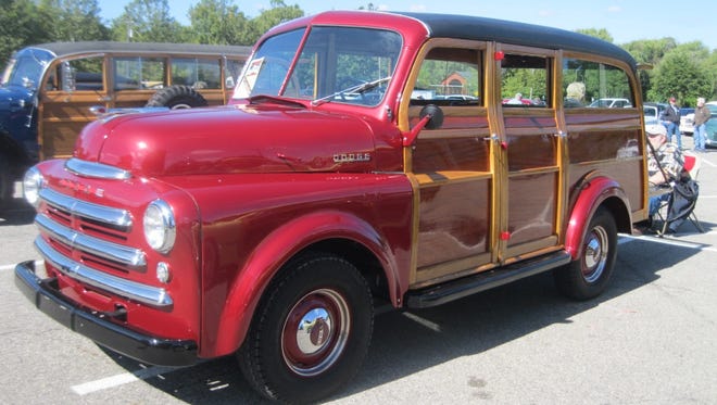 This 1949 Dodge Woodie spent 40 years in a barn before its rescue and subsequent resurrection in 2013 by current owners Garry and Brian Wood of Terre Haute, Ind. The Woods figure there are only seven 1949 Dodge woodies today.