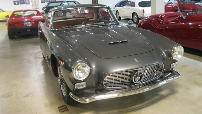 The value of this beautiful 1964 Maserati 3500 GTi with 3.5-liter six, is likely to benefit from prices being paid by collectors of another Italian make: Ferrari.