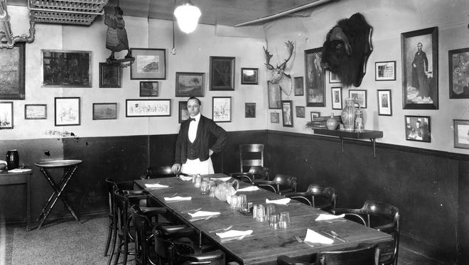 The Flood Bar & Grill is seen on Jan. 6, 1937.