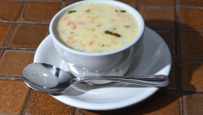 The famed dill soup is one of the local favorites at the Polish Village Cafe restaurant in Hamtramck.