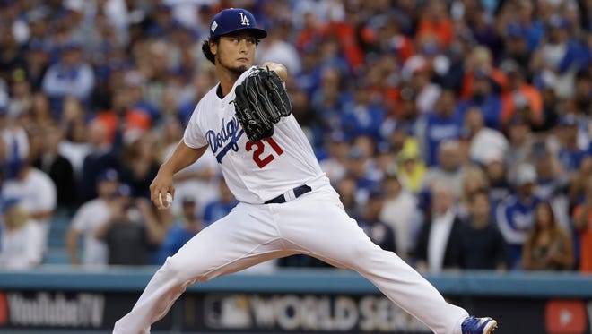 3. Yu Darvish, SP, 31: His World Series duds may cost him some appeal with the team that acquired him at the deadline, the Dodgers, but he'll have suitors, especially given the weak starting-pitching pool — especially with Masahiro Tanaka not opting out — not to mention, the right-hander is coming off his first completely healthy season since 2013. Make no mistake, he's an ace. PREDICTION: Cubs, 5Y/$110M; UPDATE: Cubs, 6Y/$126M.