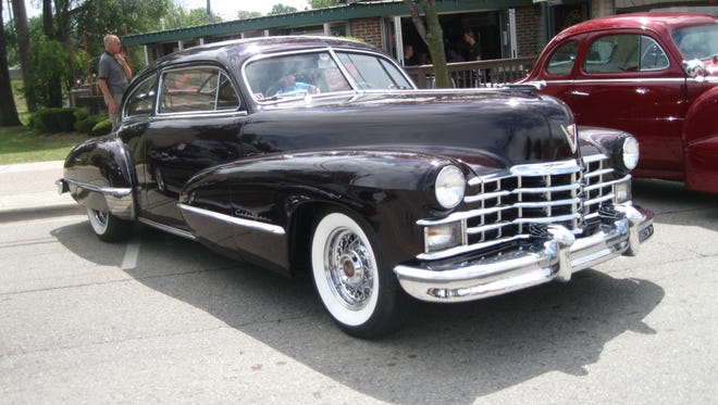 Hylber Sandvit of Sterling Heights said he bought this torpedo-body 1947 Cadillac Sedanette more than 20 years ago.