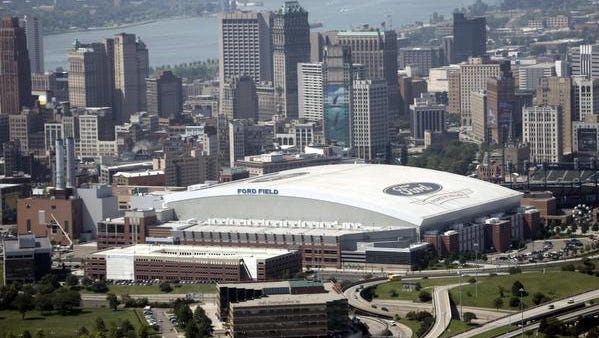 MLS officials have stressed soccer-specific sites, but also those in urban cores like Ford Field, above.