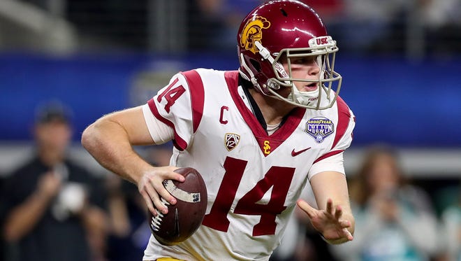 1. Cleveland: Sam Darnold, QB, USC. OK, Browns, it's time to stop messing around and draft a franchise quarterback. Darnold doesn't turn 21 until June and there's no need to rush him. The team also should add a quality veteran and groom the rookie on the sideline for a season.