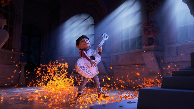 The voice of Anthony Gonzalez is featured in “Coco.”