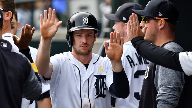 Backup outfielder: Alex Presley. Here's another cheap veteran who could help bring the kids along, while also giving the Tigers another legitimate player. At 32, Presley can play all three outfield spots, and shows he's still got something in that bat, too, with a .779 OPS in 247 plate appearances as a Tiger.