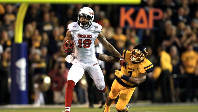 Northern Illinois wide receiver Kenny Golladay (19)