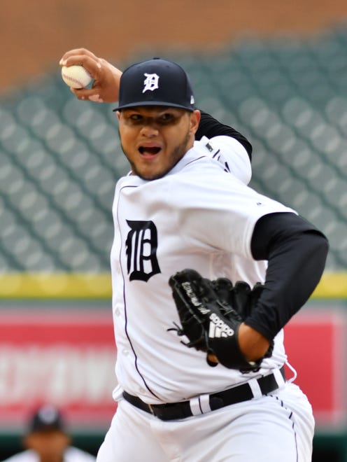 Relief pitcher: Joe Jimenez, RH. As the youth movement hits full speed, Jimenez, 23 in January, is among the most-exciting arms to watch, even if a debut season wasn't much to write home about. The fastball is electric, but the secondary stuff has to improve. He's got Bruce Rondon talent, but a better head.