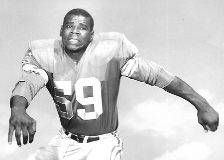 Ernie Clark, linebacker who starred at Michigan State, and played five seasons in the NFL for the Lions. March 10. He was 86.