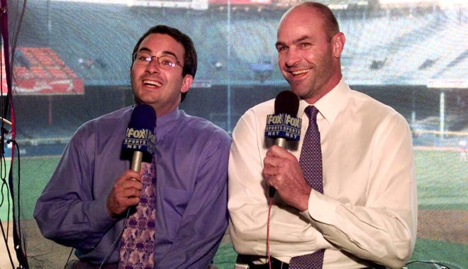 From 1998-2001 on Fox Sports Detroit, a young sportscaster named Josh Lewin, left, worked alongside Tigers legend Kirk Gibson. They developed quite the following, and were affectionately known as "Gibby and the Geek."