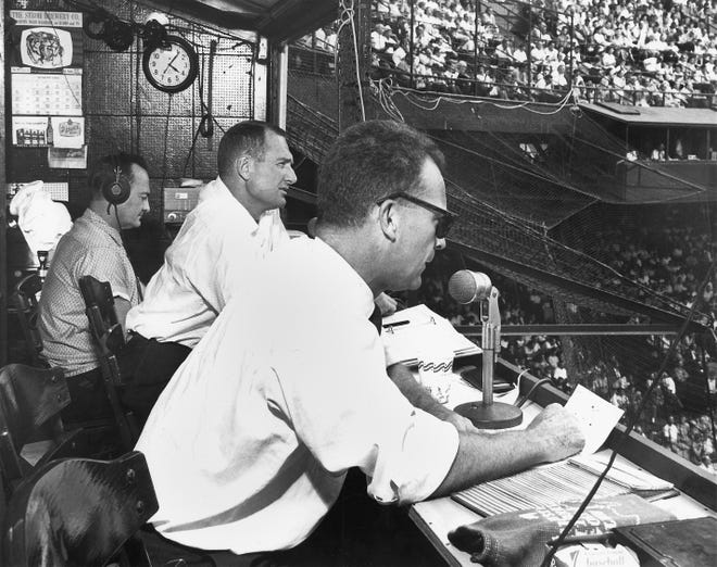 George Kell, left, and Ernie Harwell, right, are two of the more legendary Tigers TV voices. Scroll through the gallery to check out all the Tigers TV broadcasters throughout the years.