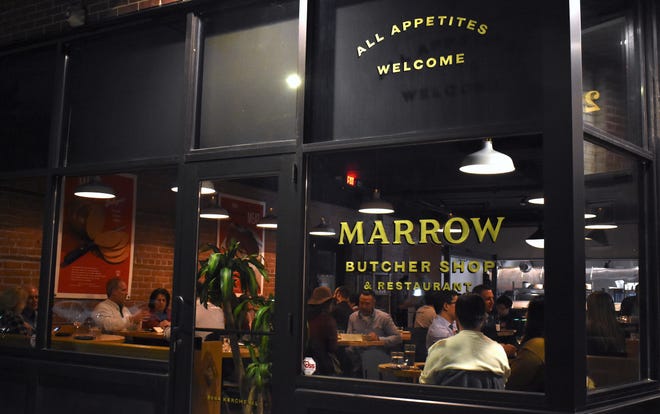 The new hyper-seasonal meat-centric eatery called " Marrow " in Detroit, Michigan.