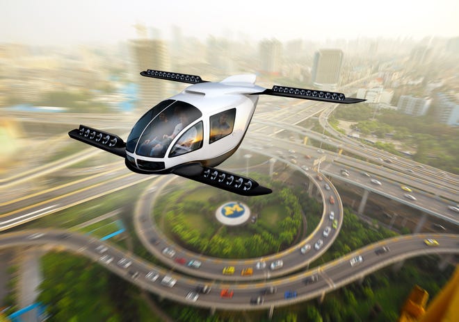A study by Ford and UM on the environmental impact of flying cars finds they could make sense for longer trips.