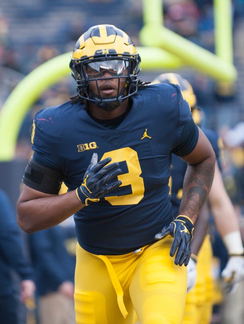 12. Green Bay: Rashan Gary, DE (Michigan) -- Gary was one of the stars of the NFL combine, but questions remained about his production at Michigan after arriving in Ann Arbor as the nation’s top high school recruit and a leaked Wonderlic score. Confidence isn’t an issue for Gary – he said he was the best player in the draft during the combine and his pro day – and talent isn’t, either. Realizing it will be the question. Grade: B