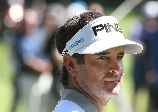 Golfer Bubba Watson during the celebrity challenge.