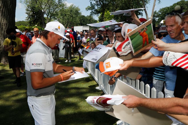 Rickie Fowler called the first year of the Rocket Mortgage Classic a "huge success."