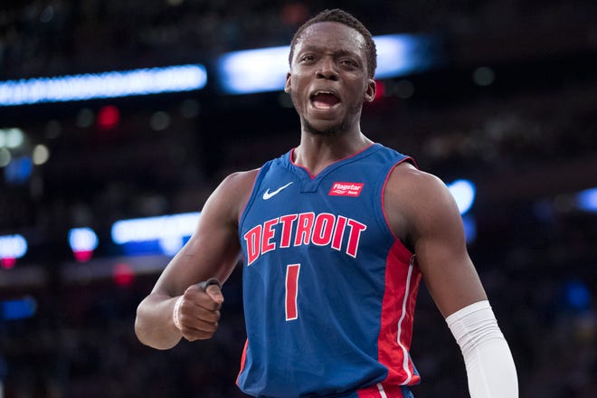 Last season, Pistons guard Reggie Jackson played in all 82 games for the first time in his eight-year career.