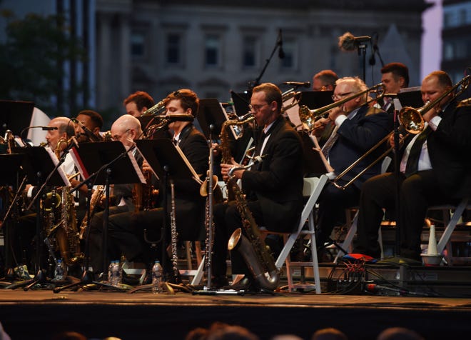 Detroit Jazz Festival Orchestra performs with Danilo Perez's Global Big Band on the JP Morgan Chase Main Stage.