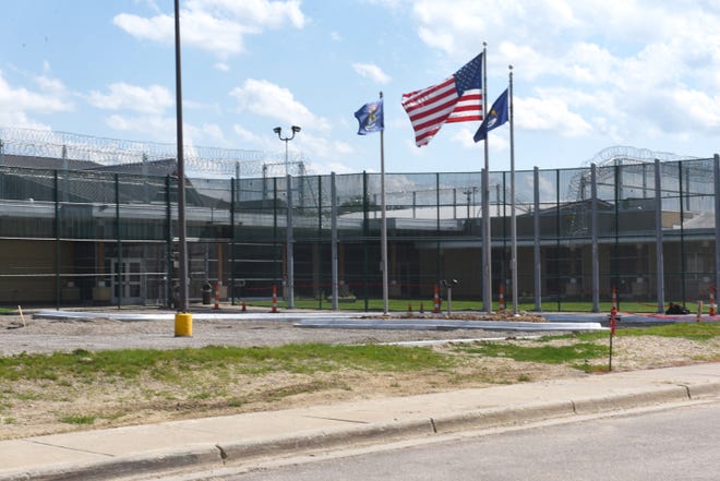Security is highly visible at Woodland Center Correctional Facility in Whitmore Lake, which treats Michigan's most mentally ill prisoners.