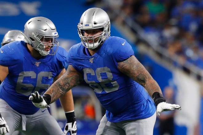 In the past three games, Lions tackle Taylor Decker has allowed a combined four pressures (zero sacks).