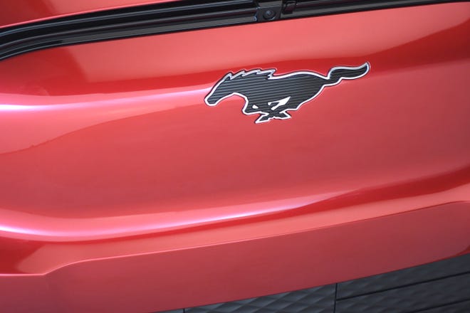 Ford's first fully electric SUV, the Mustang Mach-E, represents the future of the company.