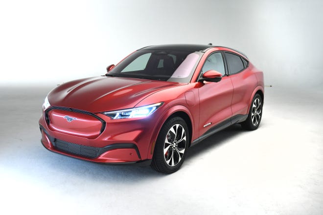 Ford's first fully electric SUV, the Mustang Mach-E, represents the future of the company.