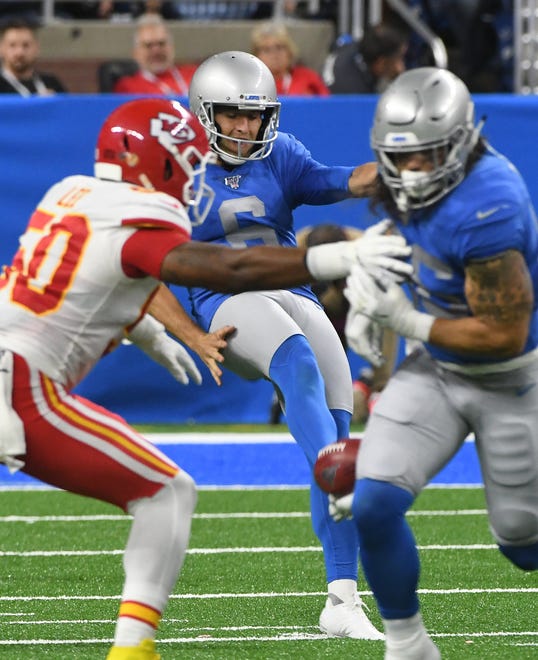 SPECIALISTS Sam Martin, punter: After taking a pay cut before the start of the season, Martin rebounded to have one of his better seasons. His 41.8-yard net average was his best since 2016, fueled by how difficult he made life for  opposing returners with strong hang time and directional kicking. More than 40 percent of his punts resulted in drives starting inside the 20-yard line. Grade: B