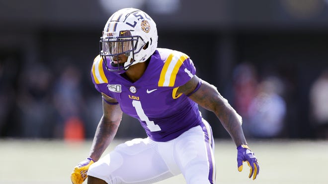 19. Oakland Raiders — Kristian Fulton, CB, LSU: Fulton comes with some red flags, but since when have the Raiders shied away from risks? He has the size, skill and production to be a solid NFL player, breaking up 14 passes for the Tigers during the team’s championship season.