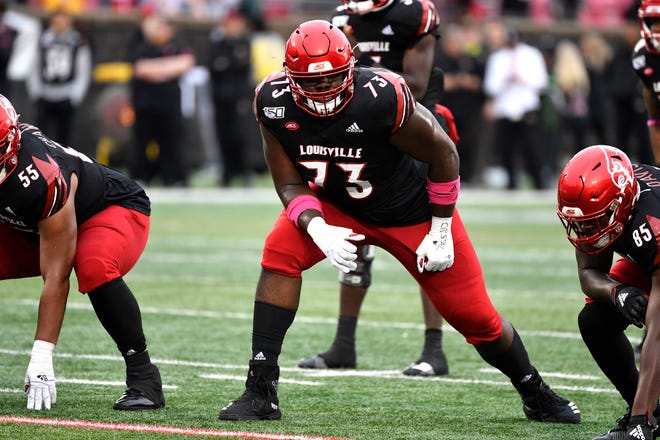 11. New York Jets — Mekhi Becton, OT, Louisville: Becton’s massive frame (listed at 369 pounds) should play better with a balanced offense built around a pocket passer. The Jets desperately need offensive line help after allowing 52 sacks and averaging 3.3 yards per carry last year.