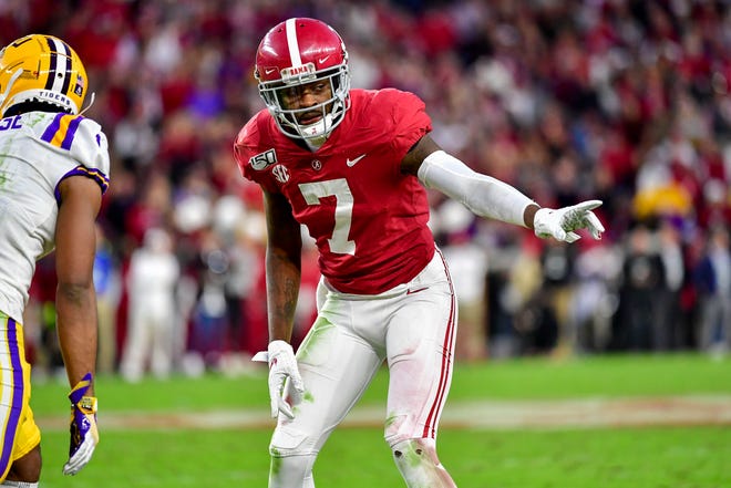 32. San Francisco 49ers — Trevon Diggs, CB, Alabama: We close out the first round with our fifth cornerback. Richard Sherman is still playing at the top of his game, but he turns 32 this offseason. How many years does he realistically have left in the tank? He’s proven to be a willing mentor, and Diggs offers Sherman a chance to impart his wisdom on an eventual replacement.