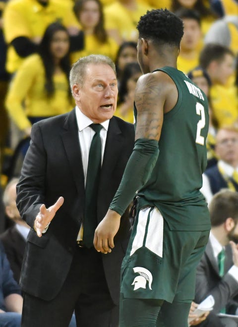 5. Michigan State (16-8, 8-5) – Things have started to slide off the rails a bit for the Spartans as they have now lost three in a row after getting beat at home by Penn State followed by a loss at Michigan. The offense continues to be mostly a one-man show led by Cassius Winston, and now the suddenly struggling defense will have to respond as MSU faces a critical week with a trip to Illinois on Tuesday followed by a home date with Maryland. Last week: 2.
