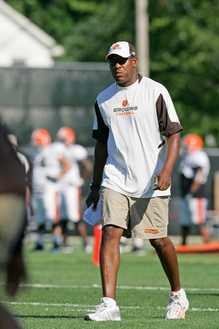 Mel Tucker served as Cleveland Browns defensive coordinator in 2008 after serving as his hometown team's defensive back coach for three seasons in 2005-07.