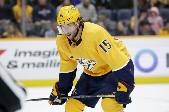 18. Craig Smith, RW, Nashville: Smith has never quite lived up to his potential, and is a rental who could ignite a team. But the Predators are still in the playoff mix, and are likely to keep him around.