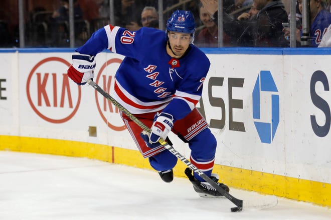 1. Chris Kreider, left wing, N.Y. Rangers: The Rangers wouldn’t mind keeping him, and are still negotiating with Kreider, who has 24 goals (45 points) through Wednesday and blends a mixture of size and skill. Kreider has positioned himself for a nice contract this summer with a big offensive season.