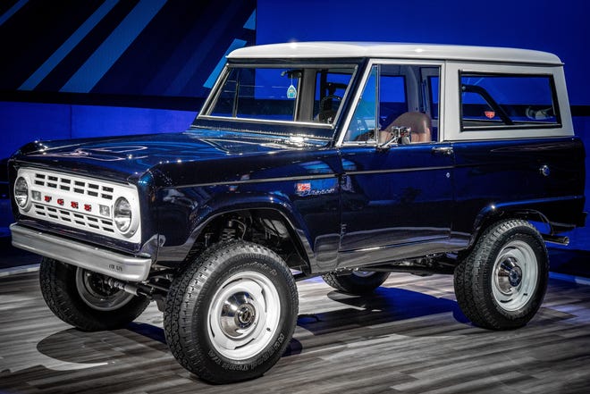 Ford Performance and SEMA Garage teamed up with Jay Leno to restore and upgrade a classic 1968 Bronco
