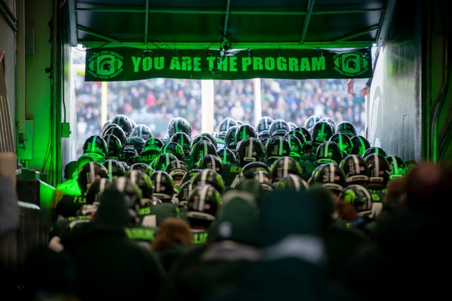 Go through the gallery to view Michigan State's football commitments for the 2021 class. Stars are according to the 247Sports composite, unless otherwise noted. Analysis is from Allen Trieu, Midwest recruiting manager for 247Sports and CBS Interactive and a Detroit News contributor, as well as Detroit News staff.